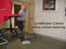 Office carpet cleaning Cardiff city centre 