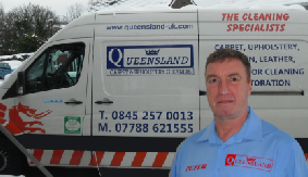 Carpet cleaner Cardiff photo on van
